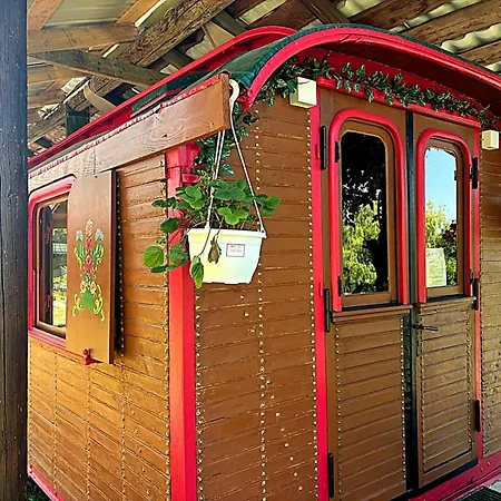 キャンプ場 Relais Equestre Du Neufeld - Roulotte Nature